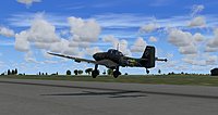 Milviz Ju-87D Stuka, RAF Little Walden, P3D v5.jpg